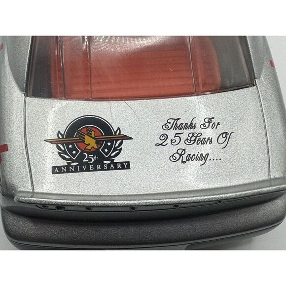 Nascar Diecast 1:24 Dale Sr Goodwrench Service 25th Anniversary Metallic Silver - Picture 5 of 14